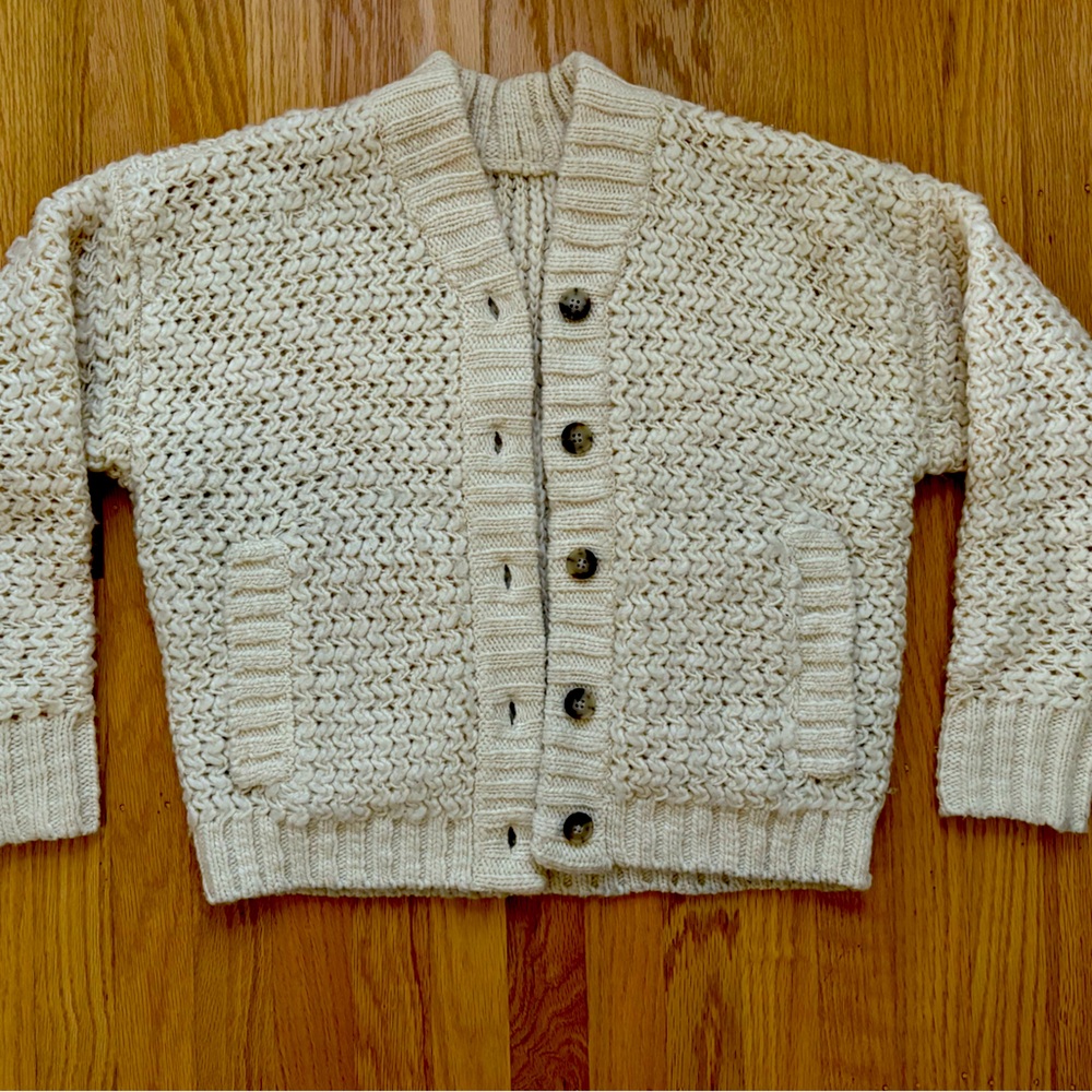 Madewell Bomber Cardigan (Small) Like New
